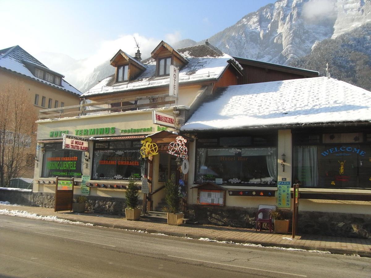 Hotel Le Terminus Le Bourg-dʼOisans المظهر الخارجي الصورة